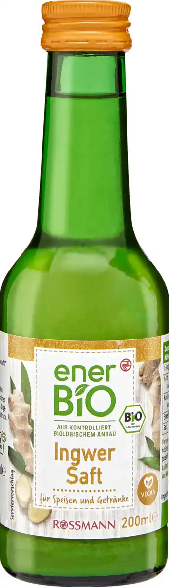 Bild 1 von enerBiO Ingwersaft, 200 ml