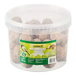 Gartenkrone Vogelfutter »Meisenknödel ohne Netz«, 1 Eimer à 4250 g