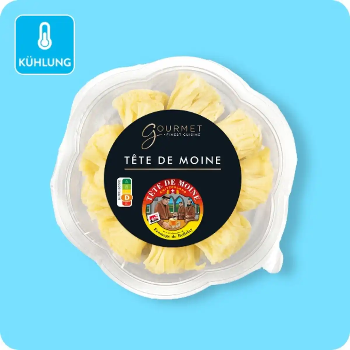 Bild 1 von GOURMET FINEST CUISINE Tête de Moine, Schweizer Schnittkäse