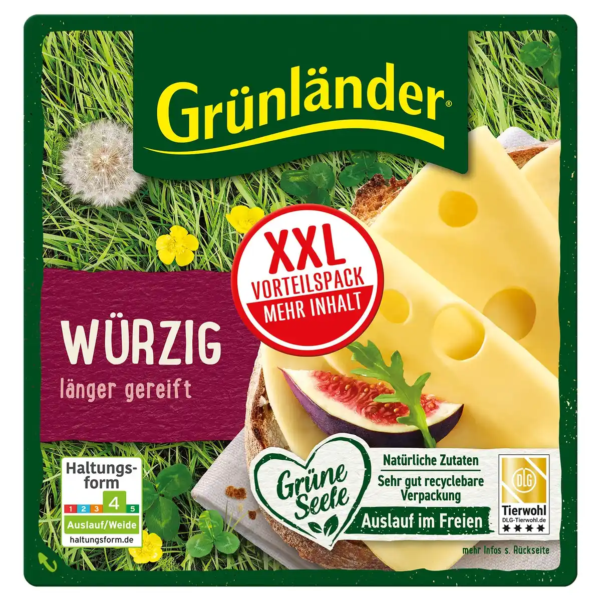 Bild 1 von GRÜNLÄNDER XXL 210 g, würzig