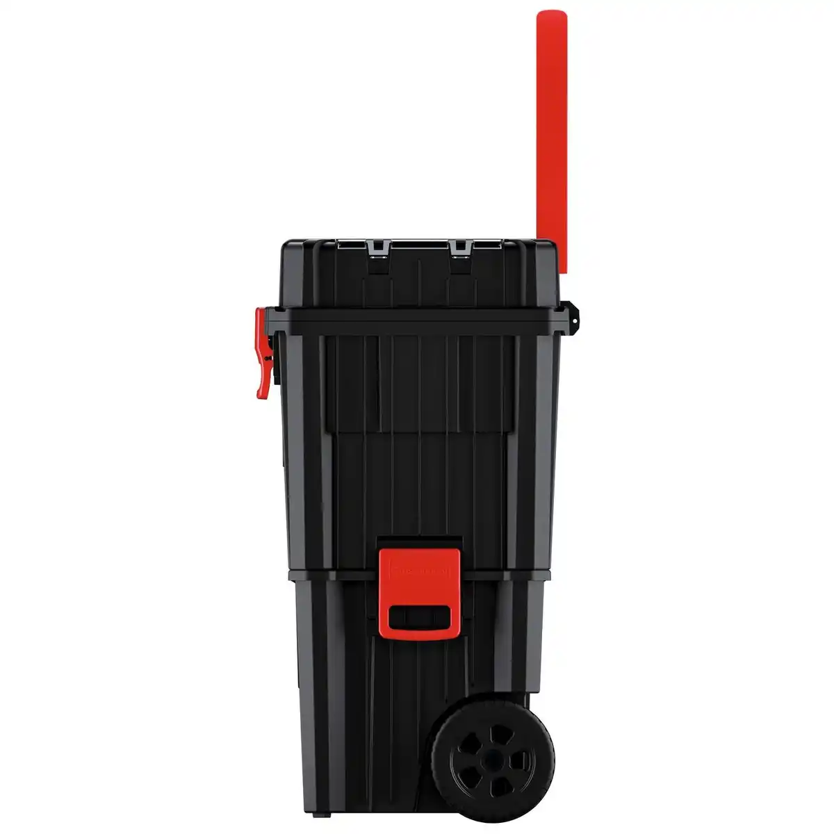 Bild 3 von PROSPERPLAST Werkzeugkiste »Heavy«, 3-teilig, mit Rollen, schwarz/rot