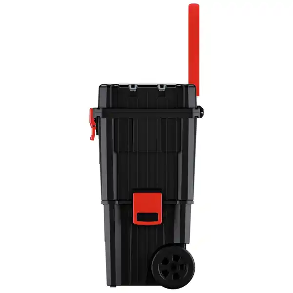 Bild 3 von PROSPERPLAST Werkzeugkiste »Heavy«, 3-teilig, mit Rollen, schwarz/rot