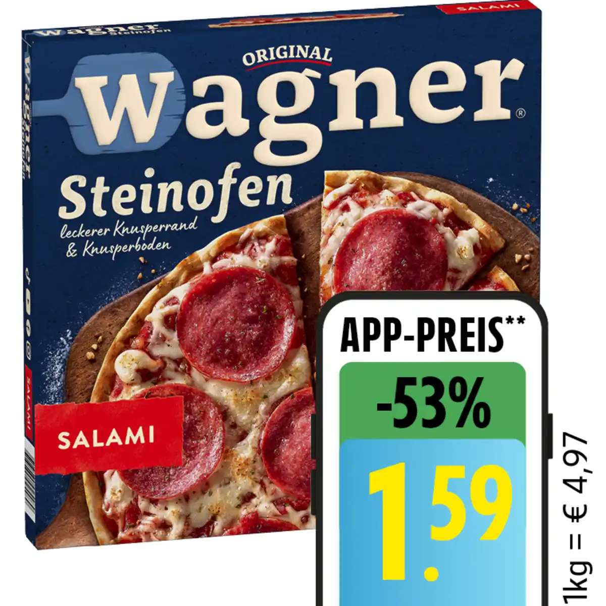 Bild 1 von Original Wagner Steinofen Pizza, Pizzies oder Flammkuchen