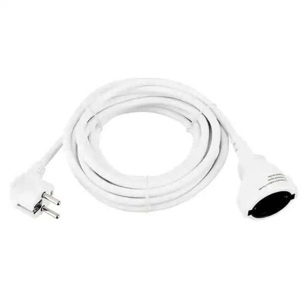 Bild 2 von REV Verlängerungskabel, 5 m, kunststoff, H05VV-F 3G1,5, weiss