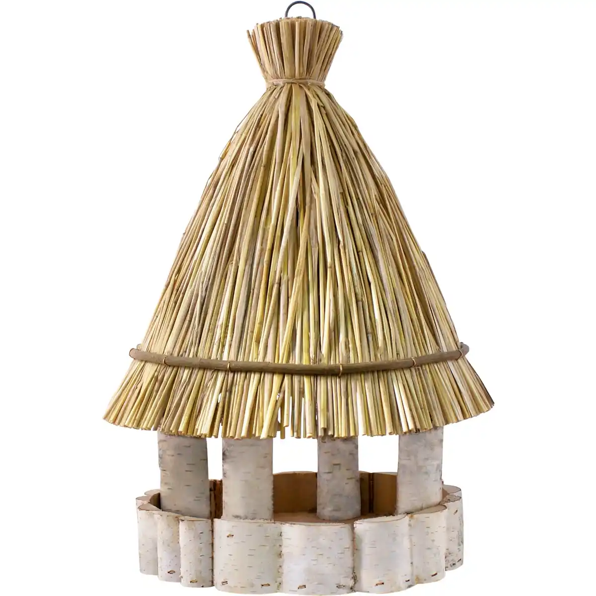 Bild 4 von PATKAR Vogelhaus, 32x.36 cm (ØxH), zum Aufhängen, Birkenholz