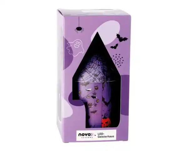Bild 1 von LED Geisterhaus novooo, lila, versch.Modelle, Halloween