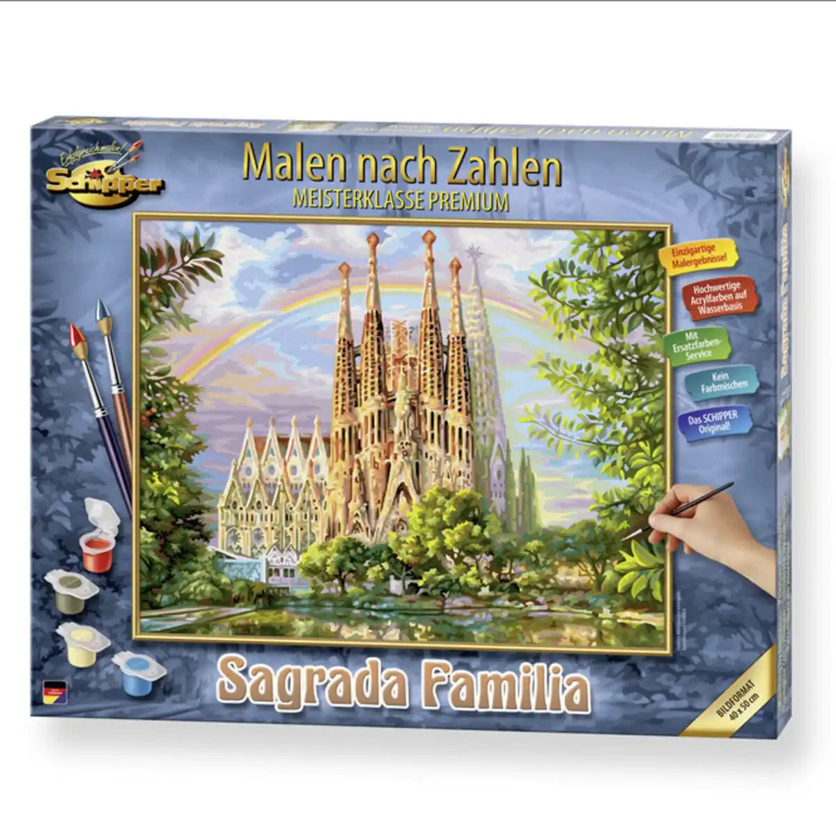 Bild 1 von Schipper - Malen nach Zahlen - Sagrada Familia