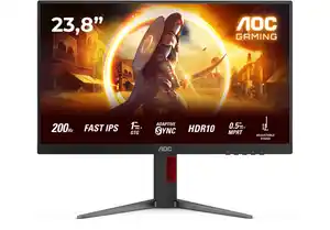 24G4HA 61 cm (24") Gaming Monitor schwarz/rot