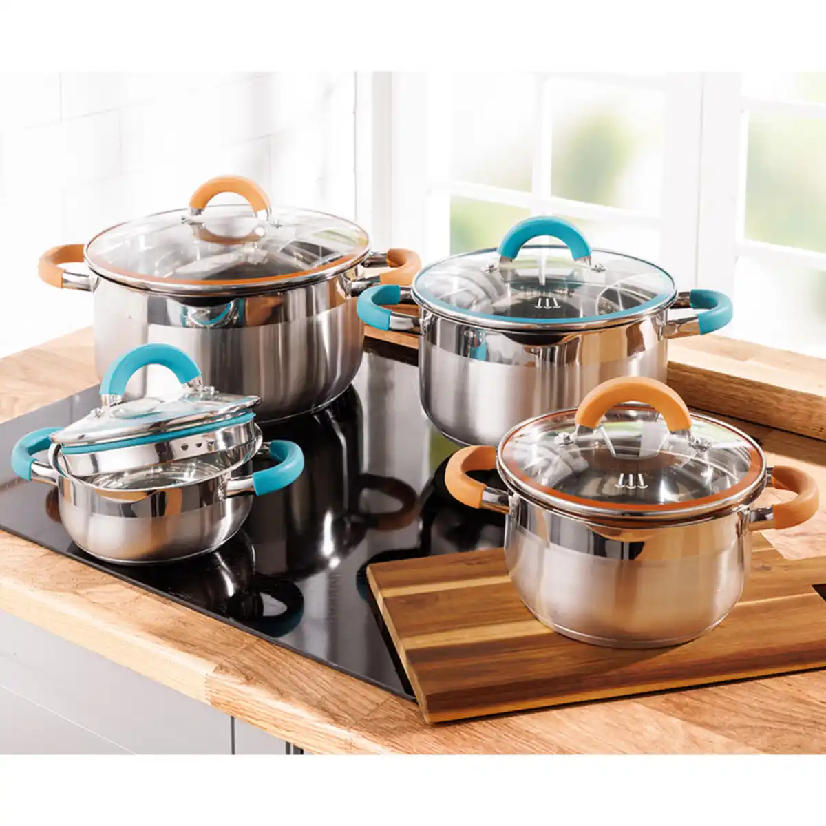 Bild 1 von Carretta Edelstahl-Topf "Catania"