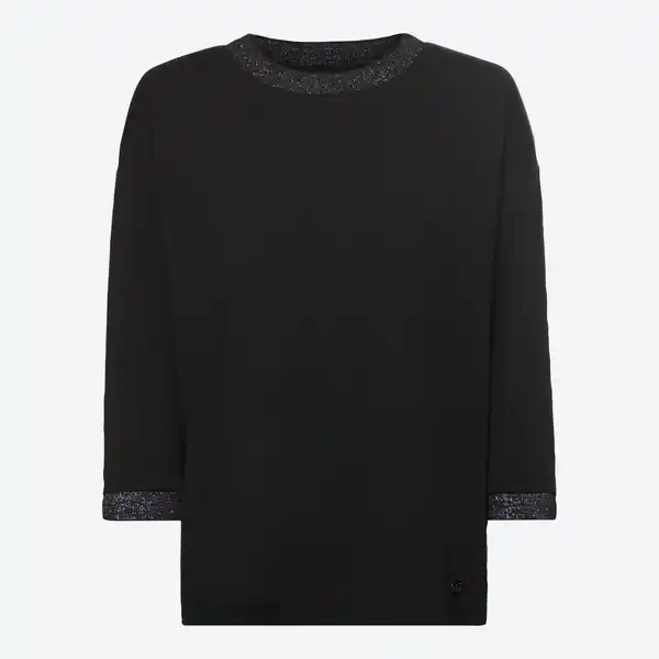 Bild 1 von Damen-Shirt mit Glitzerfäden