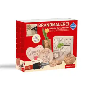 Brandmalerei- Set f&#252;r Holz, Kork und Leder