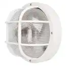 Bild 1 von CASAYA LED-Außenleuchte »Korbi«, E27, DxH: 18,5 x 10 cm, rund, weiß