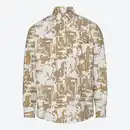Bild 3 von Herren-Langarm-Hemd mit Button-Down-Kragen