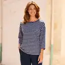 Bild 1 von Damen-Langarmshirt mit Streifendesign