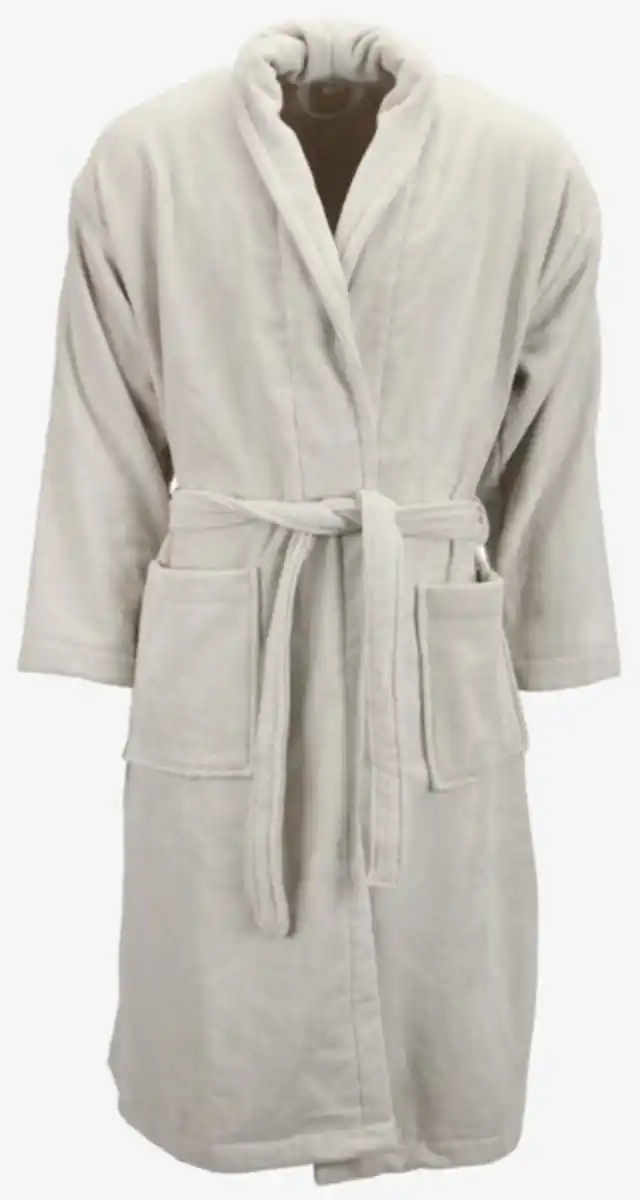 Bild 1 von Bademantel TIBRO S/M hellgrau