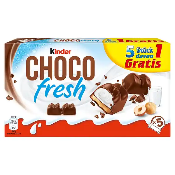 Bild 1 von FERRERO Kinder Choco Fresh 102,5 g