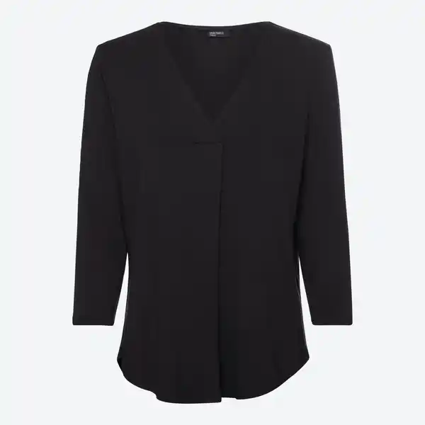 Bild 1 von Damen-Blusenshirt mit V-Ausschnitt