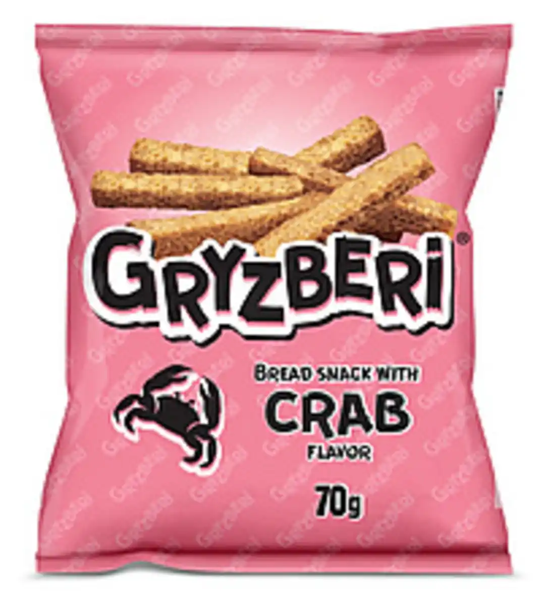 Bild 1 von "GRYZBERI" Snack aus geröstetem Weizenbrot mit Krabbengeschm...