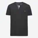 Bild 1 von Herren-T-Shirt mit Henley-Kragen