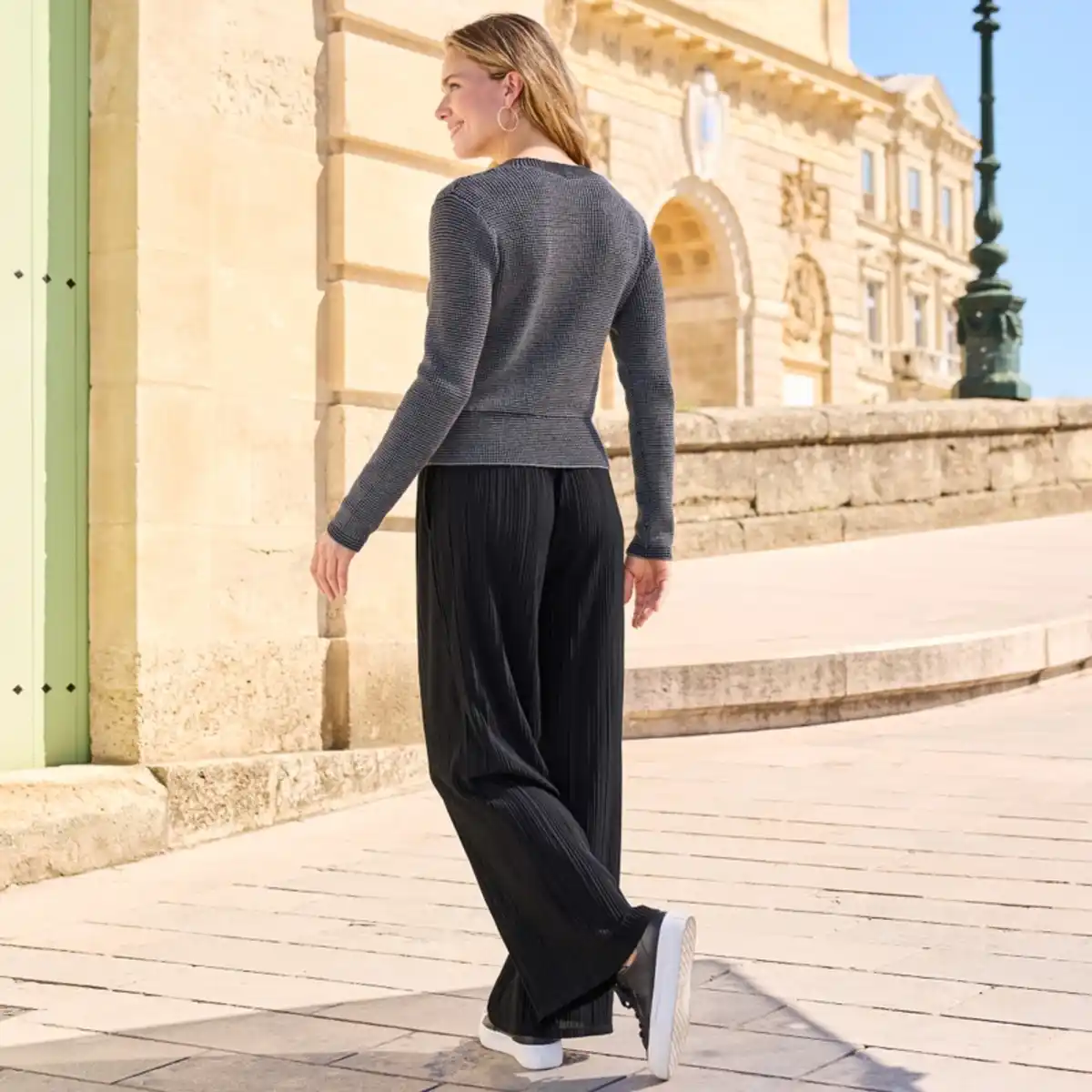 Bild 4 von Damen-Hose mit Plissee-Effekt