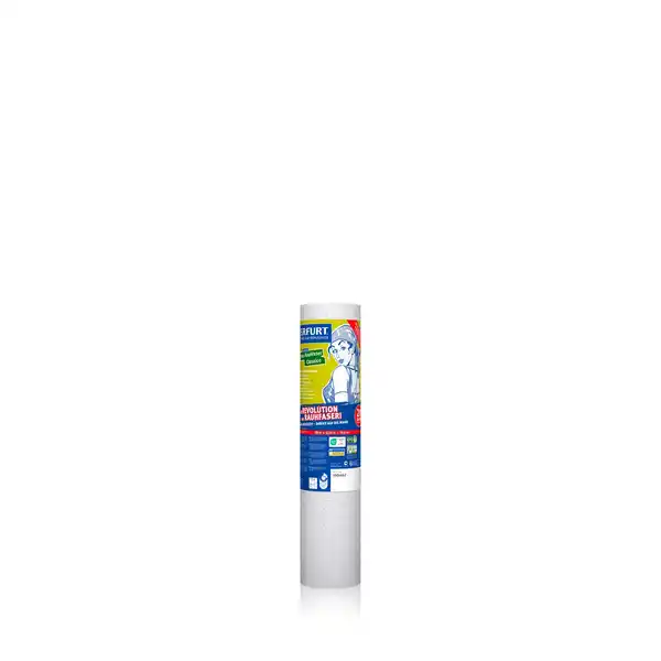 Bild 1 von ERFURT Vliestapete »Classico«, BxL: 53 x 2000 cm, weiß matt, Vlies-Rauhfaser