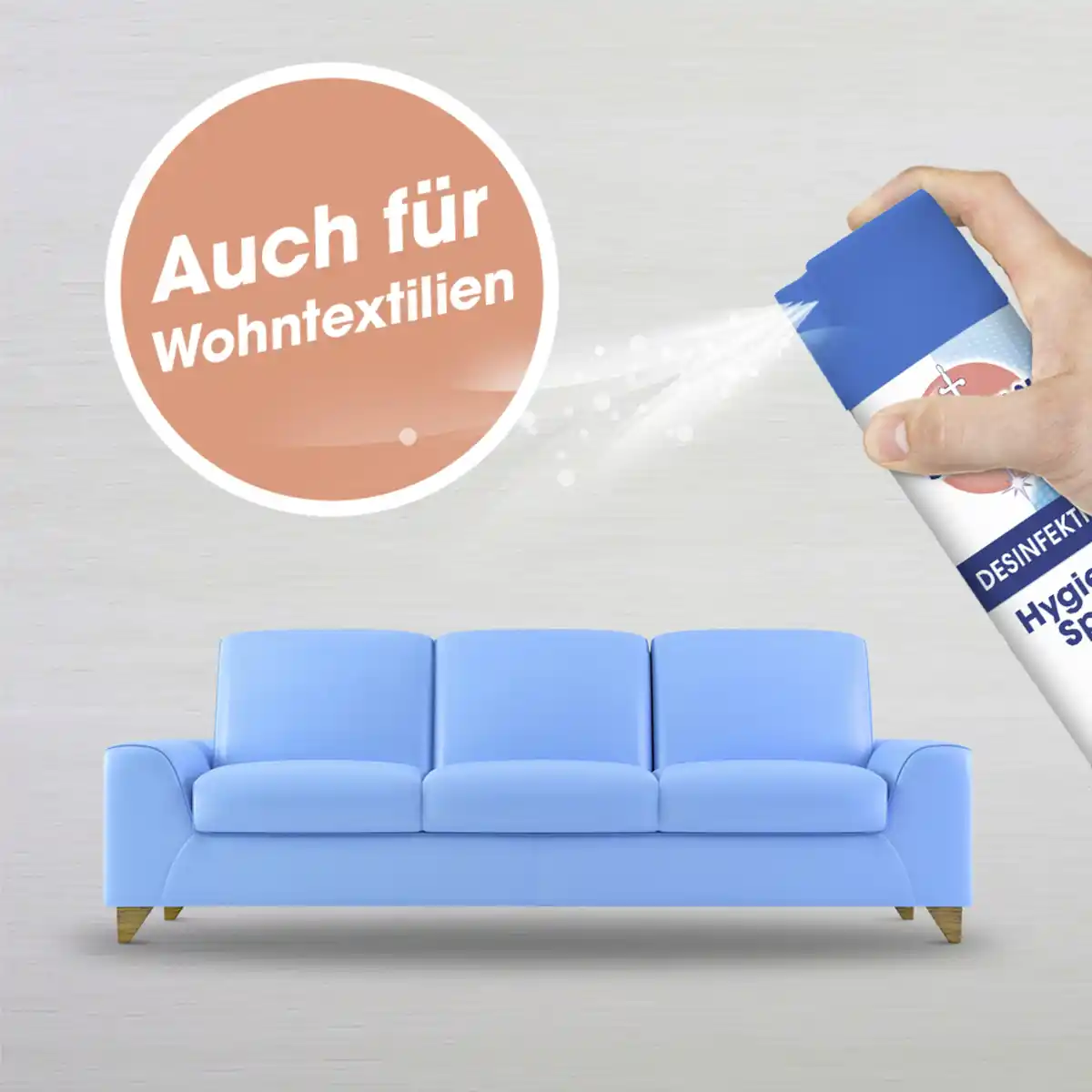 Bild 3 von Sagrotan Desinfektion Hygiene Spray, 400 ml