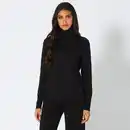 Bild 1 von Damen-Rollkragen-Pullover mit Viskose
