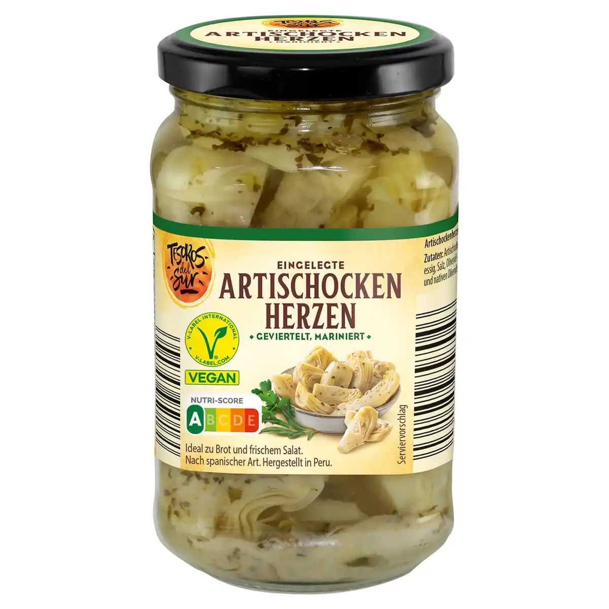 Bild 1 von TESOROS DEL SUR Artischockenviertel Mix, Mariniert