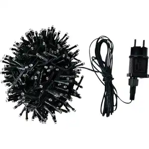 CASAYA Lichterkette, 500 LED, Timer und Dimmfunktion, Länge: 11 m, warmweiß