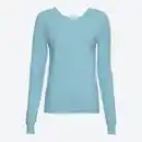 Bild 1 von Damen-Pullover mit V-Ausschnitt am Rücken