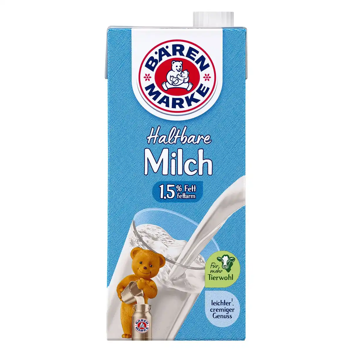 Bild 1 von BÄRENMARKE H-Milch 1 l, 1,5 %