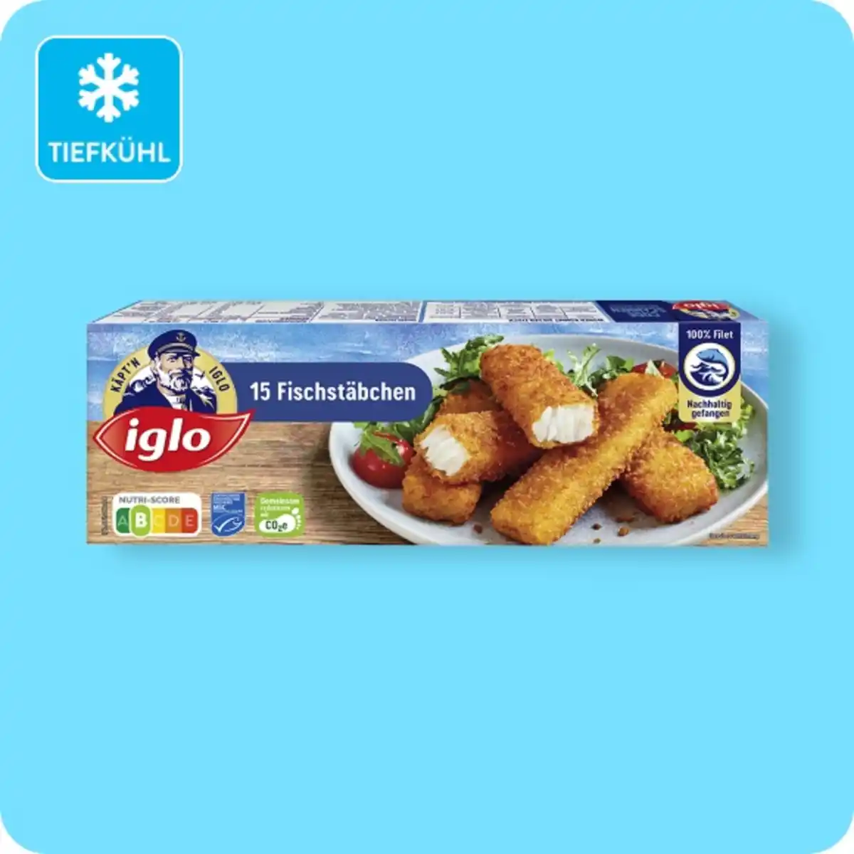 Bild 1 von IGLO Fischstäbchen