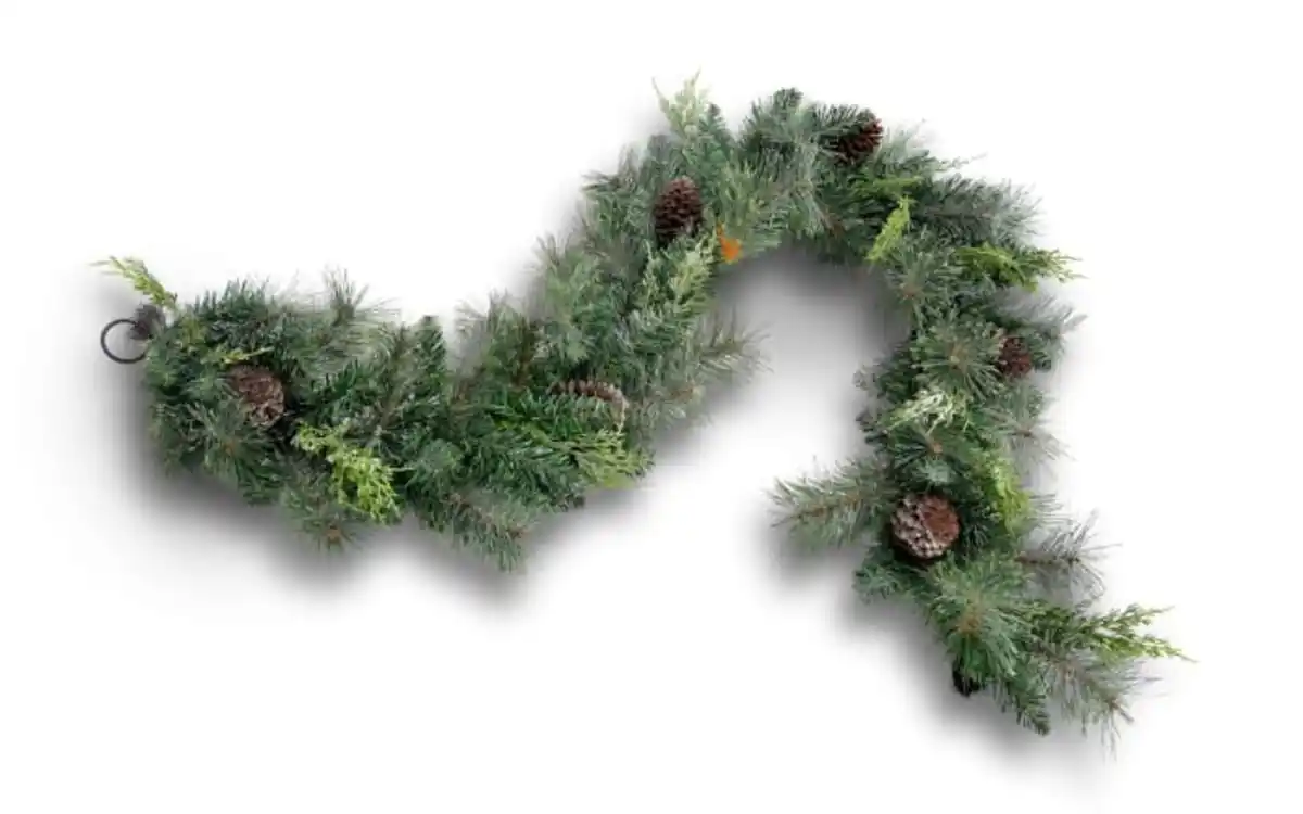 Bild 1 von Deko-Tannengirlande, grün, 182 cm