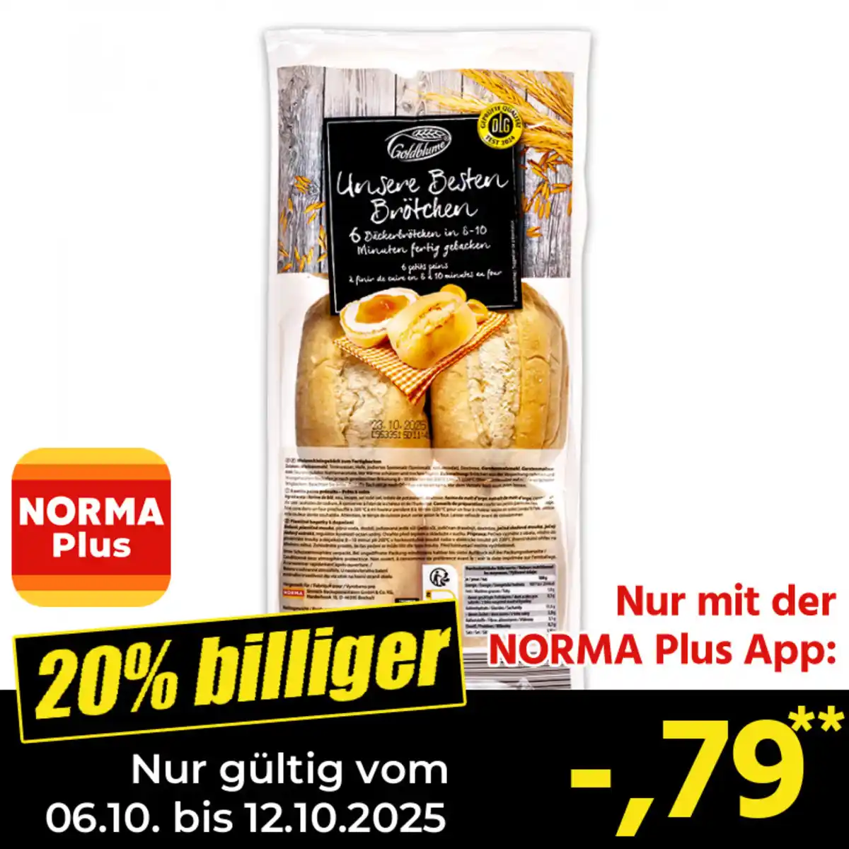 Bild 1 von Goldblume Unsere Besten Brötchen