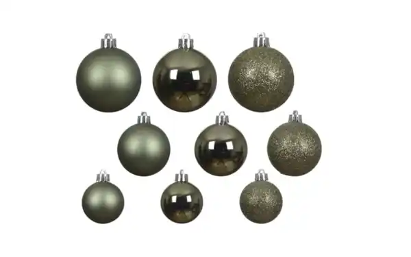 Bild 2 von Weihnachtskugel-Set, rosmarin, 6 cm