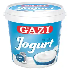 GAZI Naturjoghurt 3,5 % Fett, 1 kg