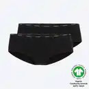 Bild 2 von Damen-Panty mit Schriftzug, 2er Pack