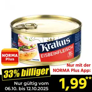 Krakus Frühstücks-/ Eisbeinfleisch