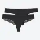 Bild 3 von Damen-String mit Zero-Feel-Design, 2er-Pack