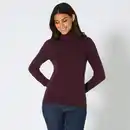 Bild 1 von Damen-Rollkragen-Pullover mit Viskose
