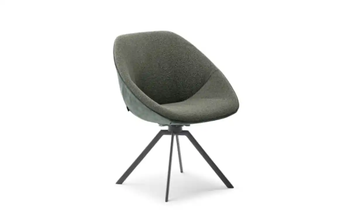 Bild 4 von VENJAKOB - Essgruppe Impuls P2/Liv/ET352 PUH, Eiche rustico hell, khaki/hellgrün