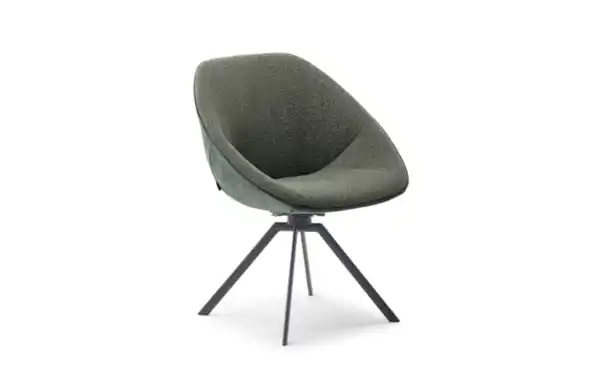 Bild 4 von VENJAKOB - Essgruppe Impuls P2/Liv/ET352 PUH, Eiche rustico hell, khaki/hellgrün