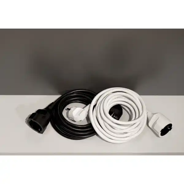 Bild 4 von REV Verlängerungskabel, 5 m, kunststoff, H05VV-F 3G1,5, weiss