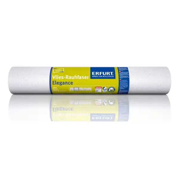 Bild 1 von Erfurt Vlies-Rauhfasertapete 'Elegance' weiß 0,53 x 15 m