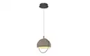 Bild 1 von LED-Pendelleuchte Hoop, olivgrün, inkl. Fernbedienung