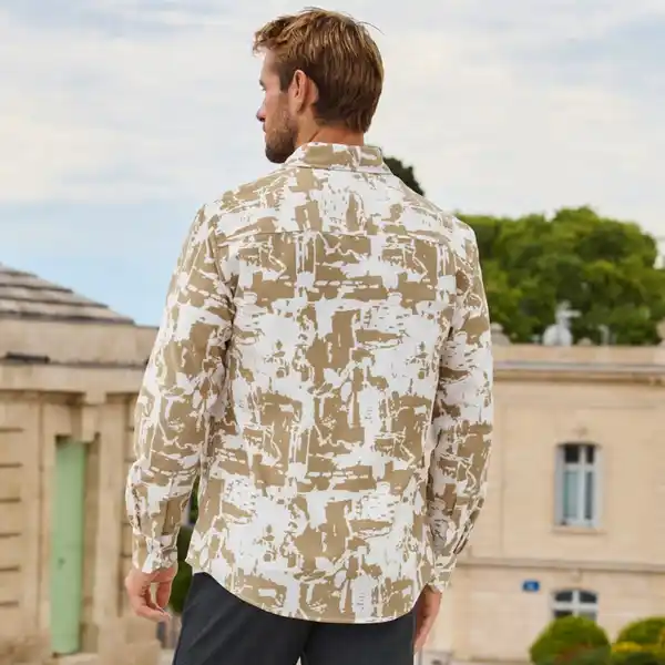 Bild 4 von Herren-Langarm-Hemd mit Button-Down-Kragen