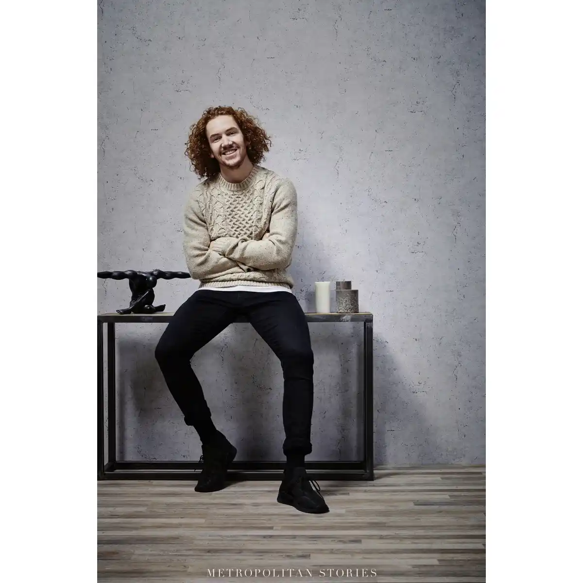 Bild 2 von Vliestapete »Metropolitan Stories«, grau, strukturiert, für Feuchträume geeignet