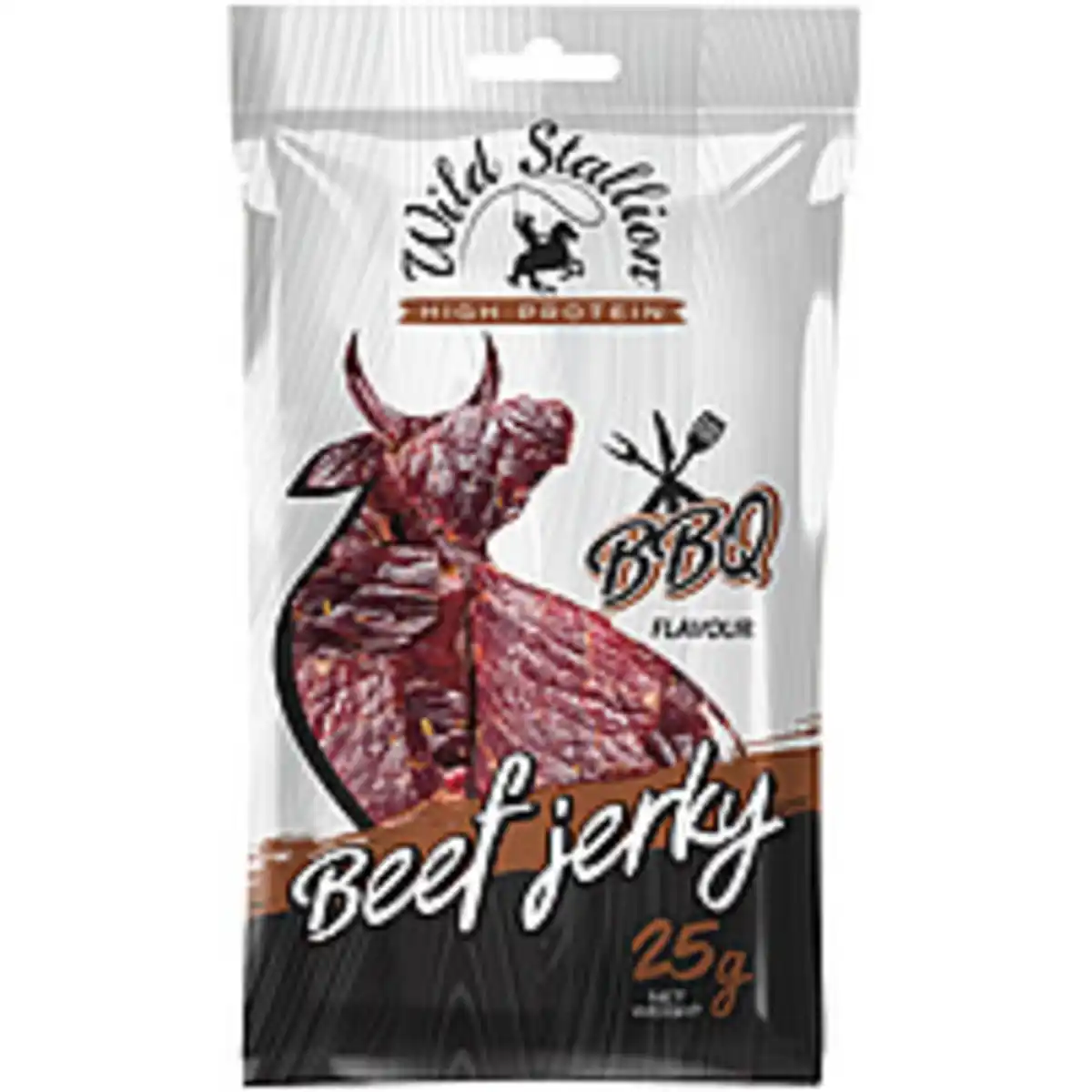 Bild 1 von "WILD STALLION" Beef Jerky BBQ - Getrocknetes Rindfleisch mi...