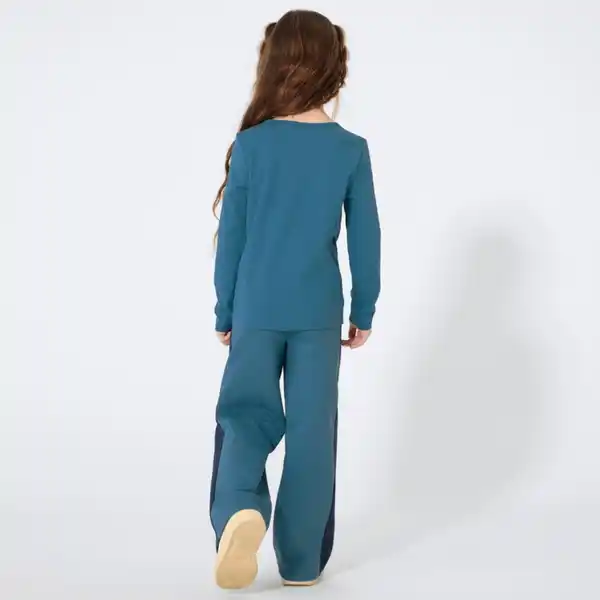 Bild 4 von Kinder-Mädchen-Jogginghose mit Pailletten Schmetterling