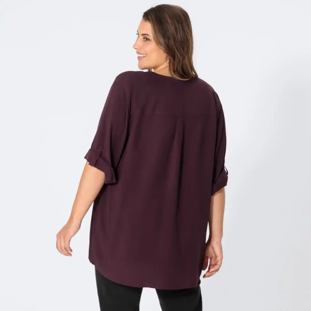 Bild 4 von Damen-Bluse mit 3/4 Arm, große Größen